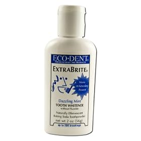 Eco-Dent ExtraBrite Dazzling Mint Tooth Whitener; Without Fluoride 60 ml