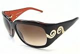 Roberto Cavalli - ROBERTO CAVALLI Stato 390S 390-S Dark Brown T35 Sunglasses