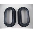 LED Oval Stop Turn Brake Tail Lights Mounting Boxes