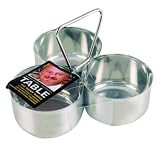 Antony Worrall Thompson Asian Stainless Steel 3 Part Relish/Condiment Server
