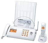 Panasonic パーソナルファクス 親機および子機1台(ホワイト) KX-PW603DB-W