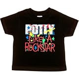 Toddler T-Shirt : POTTY LIKE A ROCK STAR