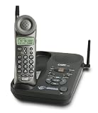 Coby CT-P8800 2.4 GHz Analog Cordless Phone with Caller ID, Answering System, and Data Port (Black)