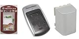 Canon BP-2L22 BP-2L12 Extended life 2200MAH Replacement Battery & Rapid Charger For The Canon VIXIA HF R100 HF R10 Flash Memory Camcorder + Free Pack Of LCD Armor
