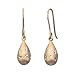Twinkle Stars 18k White & Rose Gold Drop Earrings - Dahlia Classic Collection
