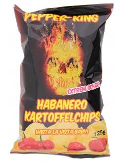 Pepper-King – Habanero Kartoffelchips – 125g