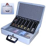 Geldkassette, Z�hlkassette/ Transportkassette 370 x 290 x 110 mm, lichtgrau