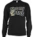 Kiss My Bass Mens Thermal, Hilarious Funny Fishing Mens Long Sleeve Thermal