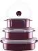 Reston Lloyd Microwave Cookware Set, Plum
