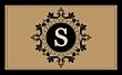 Imperial Monogram Coir Mat - S Imperial Monogram Coir Mat - S