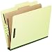 Pendaflex 2157G Pendaflex Pressboard Classification Folders, Lgl, 4-Section, Lt Green, 10/Box