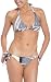 Nicole Miller Women's 2-Piece Triangle Bikini With Soft Cups And Tie Sides
