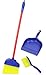 Click N? Play Pretend Play Kids Broom, Dustpan, and Brush Household Cleaning Toy Play Set