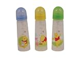 Disney Winnie the Pooh Narrow Neck Bottle - 3 Pack