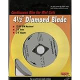 Buy 4-1 2 Diamond Blade - Wet Cut (Continuous Rim) by Anaconda