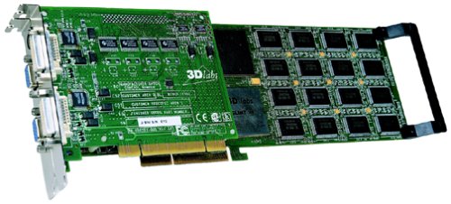 3Dlabs Oxygen GVX420 Retail Grafikkarte AGP 128MB 2xGLINT R4 SGRAM