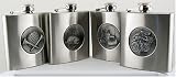 Flask 4X Compact Flask Fishing, Golf, Trucking, Cycling