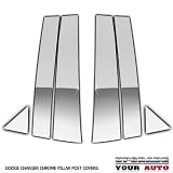 2006-2010 Dodge Charger Chrome Pillar Post Covers 