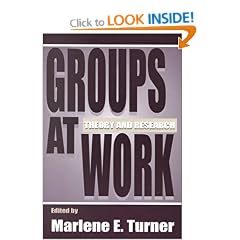 Groups at Work: Theory and Research (Applied Social Research) (Applied Social Research Series)