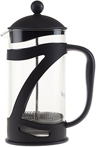 [Lighting Deal] Highwin 8-Cup / 35-Ounce Coffee French Press, Durable Coffee Tea Brewer Maker with Fully Stainless Steel Plunger (Black)