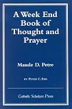 A Week End Book of Thought and Prayer