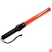 Dorcy 41-1063 12-Inch Signal Wand LED Flashlight with Wrist Strap Lanyard and LED Tip Light, 20-Lumens, Orange Finish