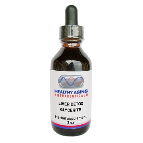 Healthy Aging Nutraceuticals Liver Detox Alcohol Free Glycerite 2-Ounce Bottle by Detox Formula
