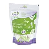 GrabGreenAutomaticDishwashingDetergent,ThymewithFigLeaf,24Loads,15.2-Ounce