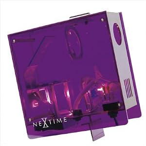 Purple Projection Wall Clock