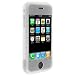 Clear Silicone Case Cover Skin for Apple iPhone Bundled with Premium Car Charger and Home/ Travel/ Wall Charger for iPhone