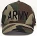 8288	Camo Army Baseball Cap (Adj.)