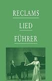 Produkt-Bild: Reclams Liedf&uuml;hrer
