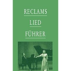 Reclams Liedf�hrer