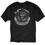 Sons Of Anarchy Circle Logo Black T-shirt