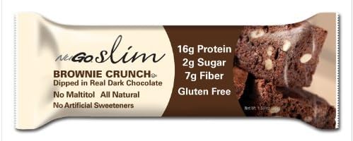 NuGO Slim Brownie Crunch, 36 Bars (1.59 Oz Each)