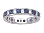 2.15 cttw Karina B(tm) Sapphire Eternity Band LIFETIME WARRANTY