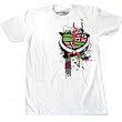 BLEEDING STAR - Broken Hearted Cadillac - White T-Shirt