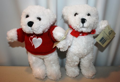 Stuffed Love Bear Set Soft Toys