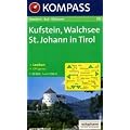 Kufstein, Walchsee, Sankt Johann in Tirol: Wander-, Rad- und Skitourenkarte. GPS-genau. 1:25.000
