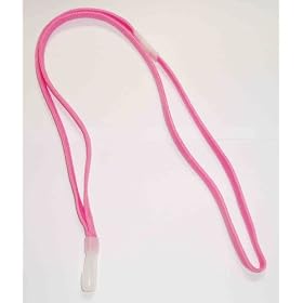 Pink ID Neck Safety Lanyard x 1 fro ID Badge Holder