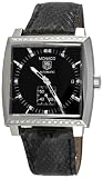 Tag Heuer Men's WW2118.FC6216 Monaco Black Dial Watch
