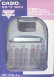 Casio 10 Digit Desk-Top Printer w/Large LCD Display