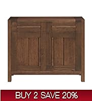Sonoma Dark 2 Door Sideboard