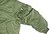 Army Universe Sage Green MA-1 Military Flight Jacket, Reversible Air Force Bomber Pilot Jacket + Red Streamer [Chest Size 37