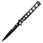 M-Tech Folding Knife Stiletto Black