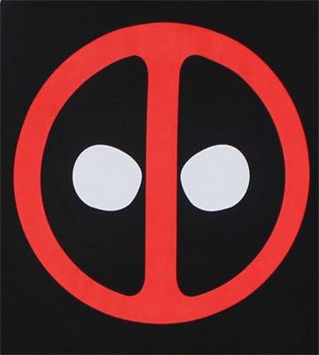 Deadpool Logo - Marvel Comics Tank Top: Adult XL - Black