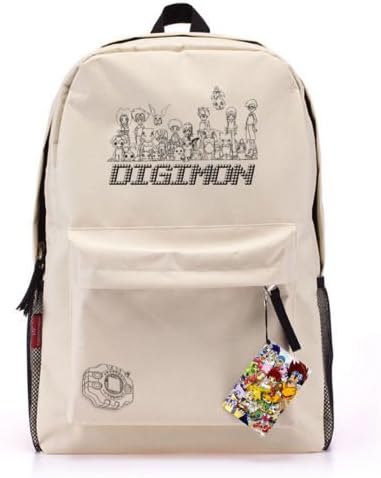 Digimon Adventure tri. YAGAMI TAICHI Greymon Canvas Backpack Shoulder Bag Unique School bag