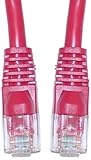 C&E Cat5e 14-Foot Ethernet Patch Cable, Snagless/Molded Boot, 3-Pack, Red (CNE51410)