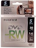 Fujifilm 25302425 1.4GB DVD-RW for Camcorder