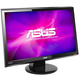 Asus VH222H 22" LCD TFT Monitor 5ms, 20000:1 Black DVI-D/D-Sub Full HD 1080p display,HDMI